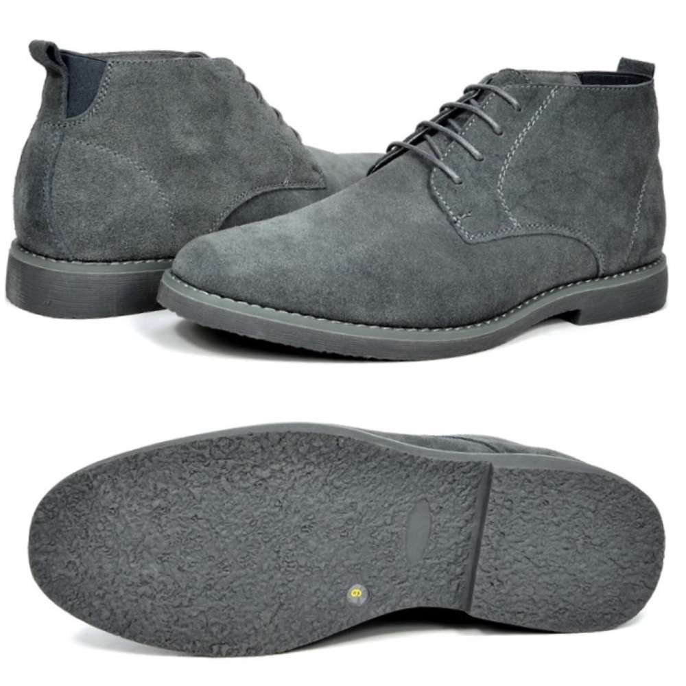 NEW Mens Bruno Suede Leather Classic Chukka Boots - Picture 2 of 2